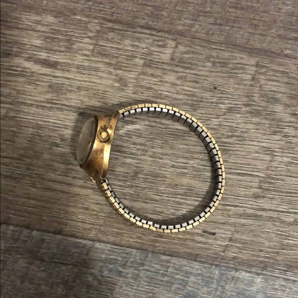 Gold Wristband Watch